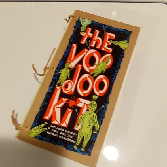 Vintage Running Press Other - The Voodoo Doll Kit Book and Doll Set Vintage 1990s